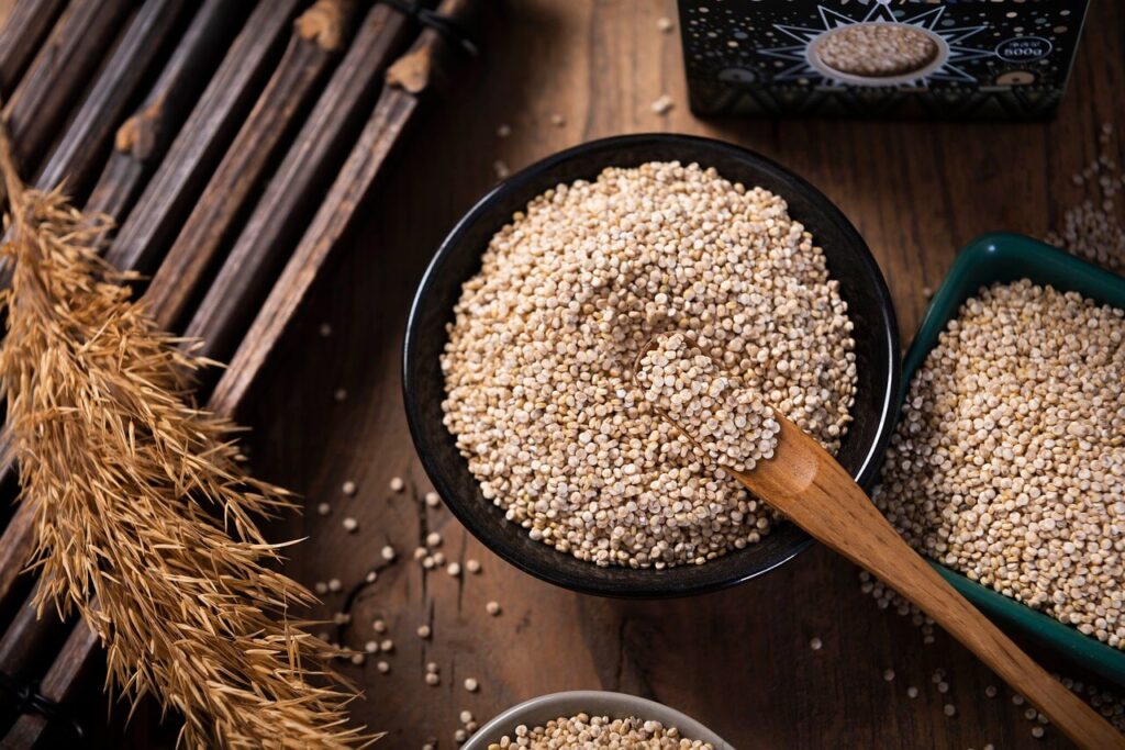 A close up of grains in a bowl which represent a food for an adrenal fatigue diet. Contact a functional medicine doctor in the Chicago area to learn more about functional medicine in Orland Park, IL and the benefits of adrenal fatigue treatment Orland Park.
