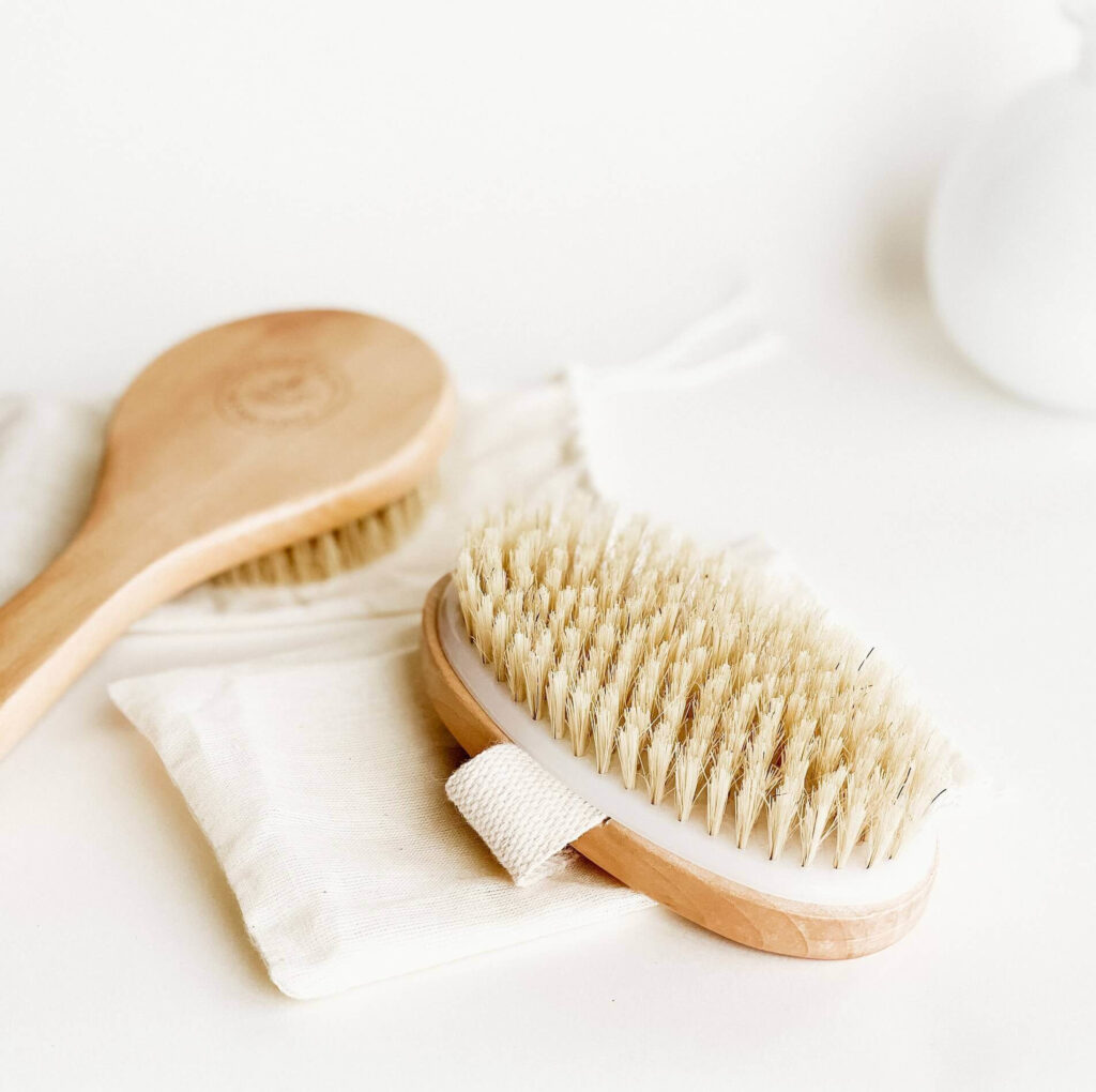 A close up of two brushes next to one another. Learn how a massage therapist in Orland Park, IL can help you with a lymphatic drainage massage in Orland Park, IL with dry brushing and more. Learn more about the benefits of an immune system boost Orland Park, IL today.
