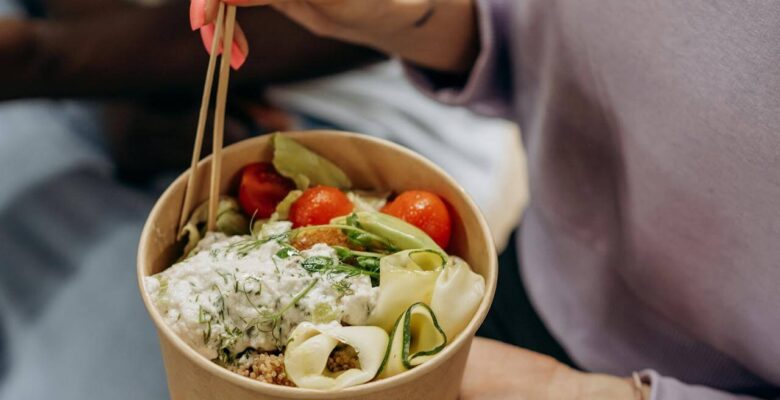 A close up of a person eating natural foods. This could represent a natural remedy for IBS. Learn how acupuncture in Orland Park, IL can also offer support by contacting an acupuncturist in the Chicago area.