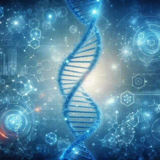 A graphic showing a double helix DNA close up. Learn more about your genetic makeup through genetic health testing in the Chicago area. Search for a holistic doctor in Orland Park, IL and how testing can benefit detoxification in Orland Park, IL today.
