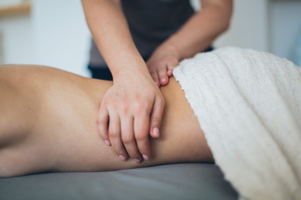 A close up of a person receiving a back massage while laying on a platform. Learn more about holistic remedies and how they can help support detoxification in Orland Park, IL. Search for Shape Reclaimed in the Chicago area to learn more about how a functional medicine doctor in the Chicago area can help.
